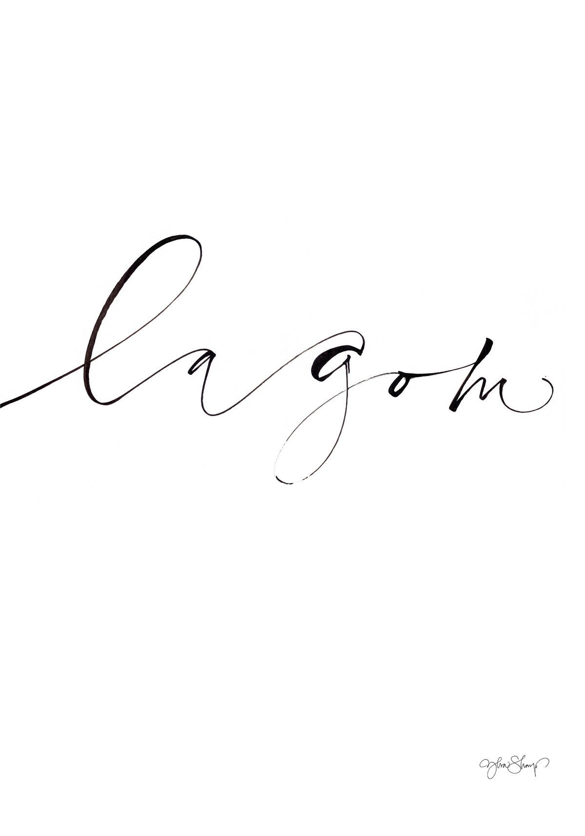 PRINT - LAGOM