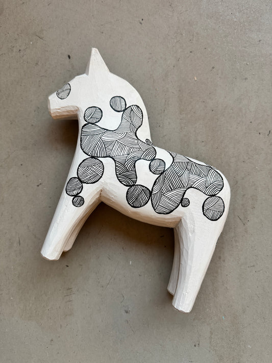 Dalahäst - Nr 106 - 25 cm
