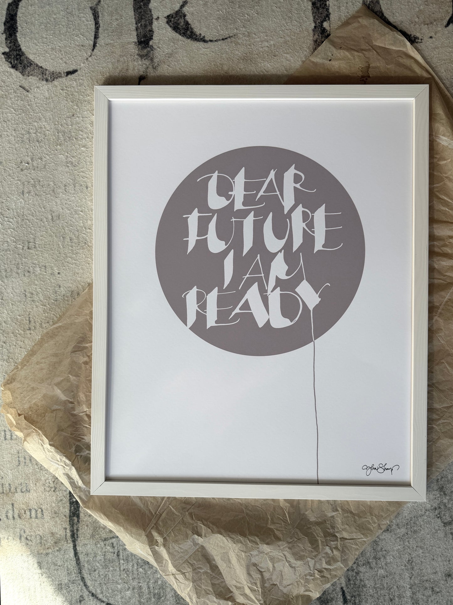 Print - DEAR FUTURE